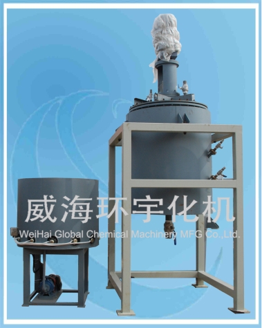Production Reactor with thermal oil furnace