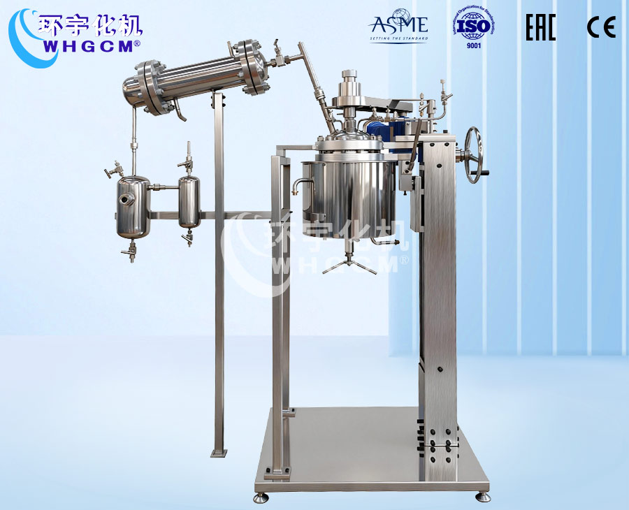 10L高溫不銹鋼手動升降實(shí)驗(yàn)釜